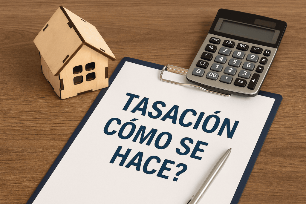 como hacer tasacion